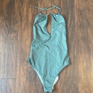 Olive Green One Piece